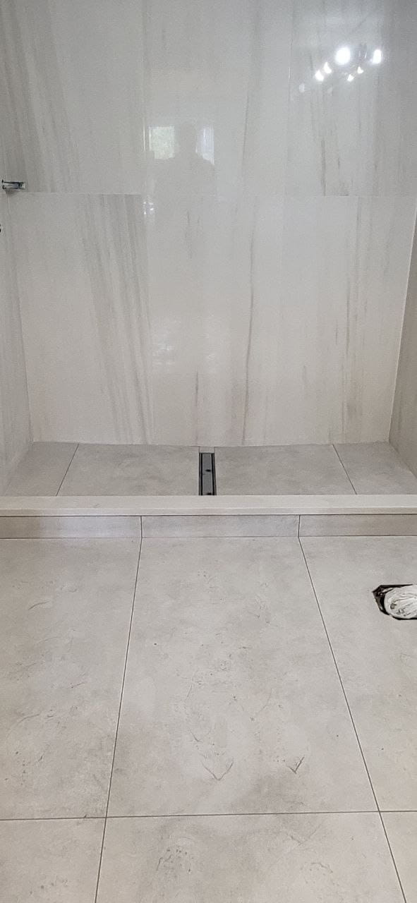 Custom tile installation project by North Shore Tiling