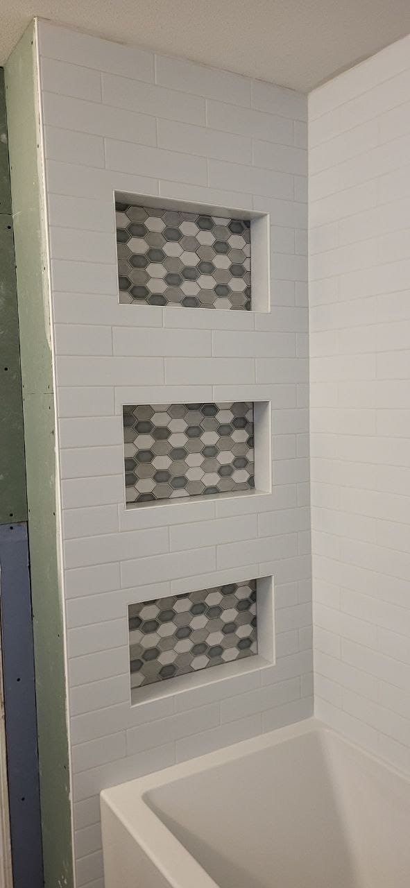 Detailed tile craftsmanship by North Shore Tiling